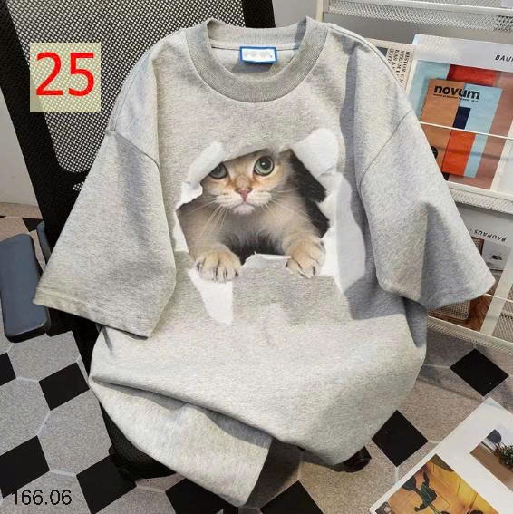 25HA166.06 - ÁO PHÔNG COTTON NỮ