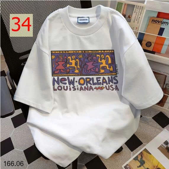 25HA166.06 - ÁO PHÔNG COTTON NỮ