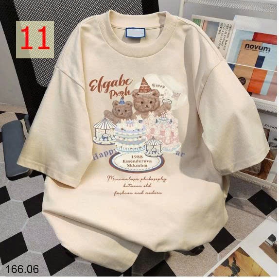25HA166.06 - ÁO PHÔNG COTTON NỮ