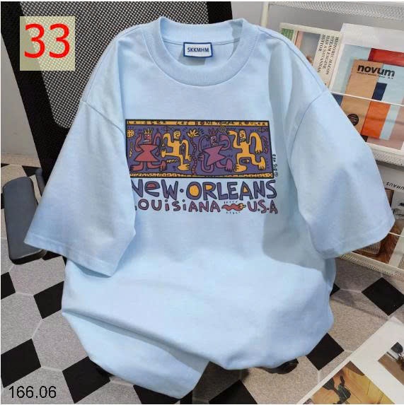 25HA166.06 - ÁO PHÔNG COTTON NỮ