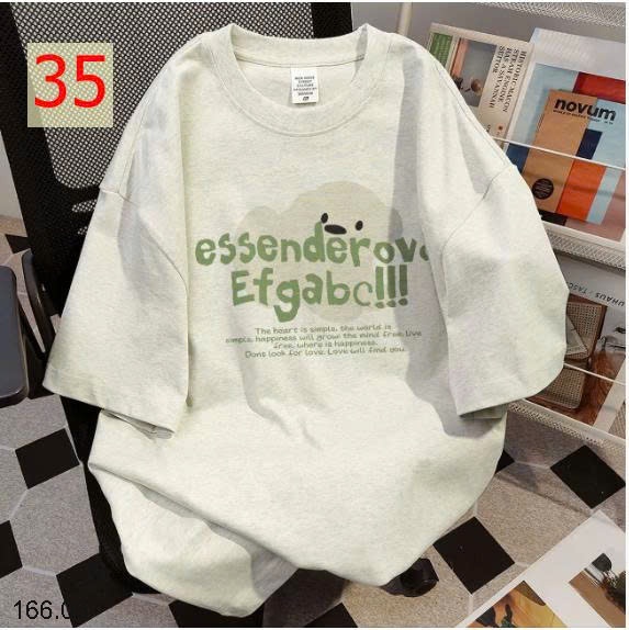 25HA166.06 - ÁO PHÔNG COTTON NỮ