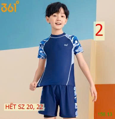 25HA156.13 - BỘ BƠI 361 CHO BÉ TRAI