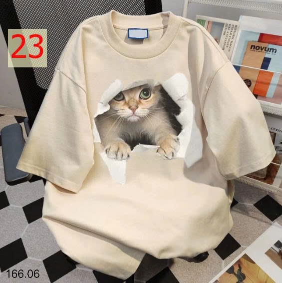 25HA166.06 - ÁO PHÔNG COTTON NỮ