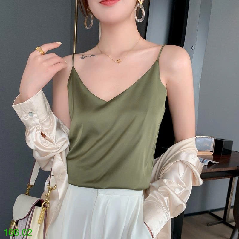 25HA166.02 - ÁO 2 DÂY CỔ V CHO NỮ