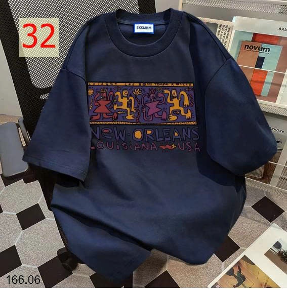 25HA166.06 - ÁO PHÔNG COTTON NỮ