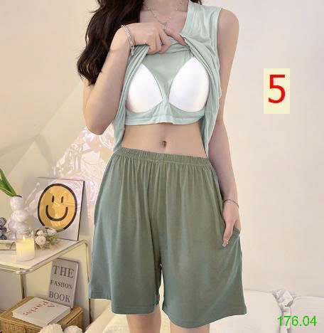 25HA176.04 - BỘ BA LỖ KÈM ĐỆM NGỰC NỮ
