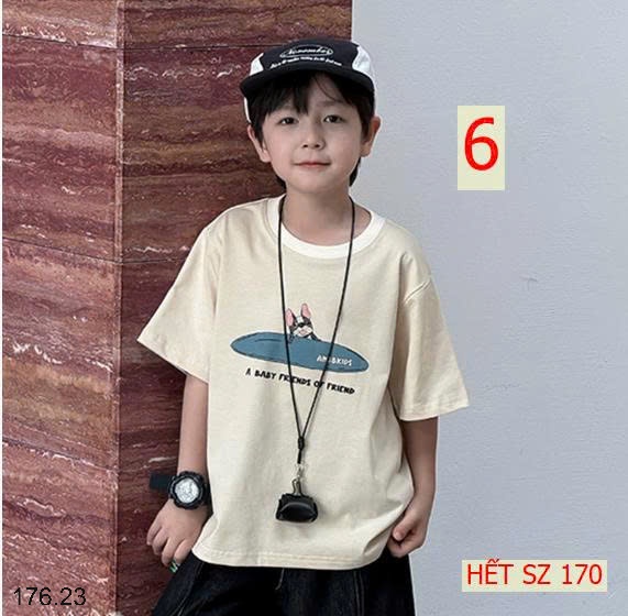25HA176.23 - BST ÁO PHÔNG CỔ TRÒN AMBB QUẢNG CHÂU CAO CẤP BÉ TRAI