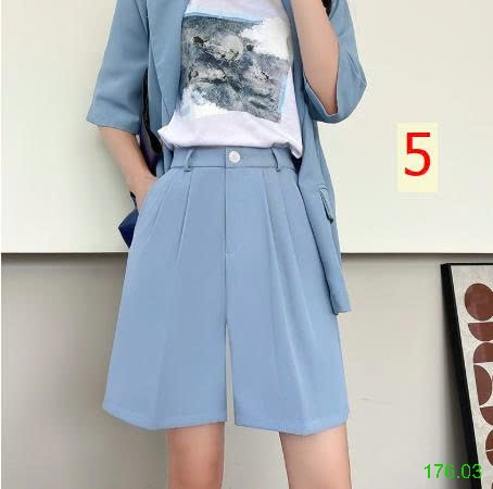 25HA176.03 - QUẦN SHORT CHỮ A CHO NỮ