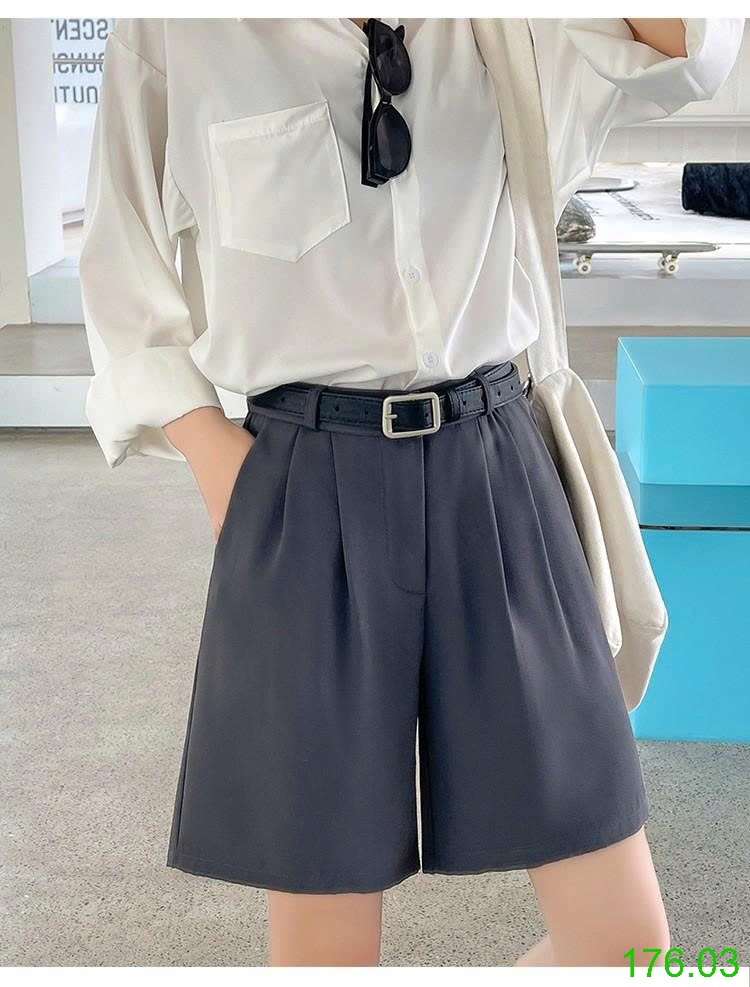 25HA176.03 - QUẦN SHORT CHỮ A CHO NỮ