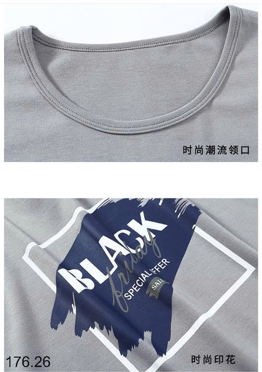 25HA176.26 - BỘ BA LỖ COTTON NAM MẶC NHÀ