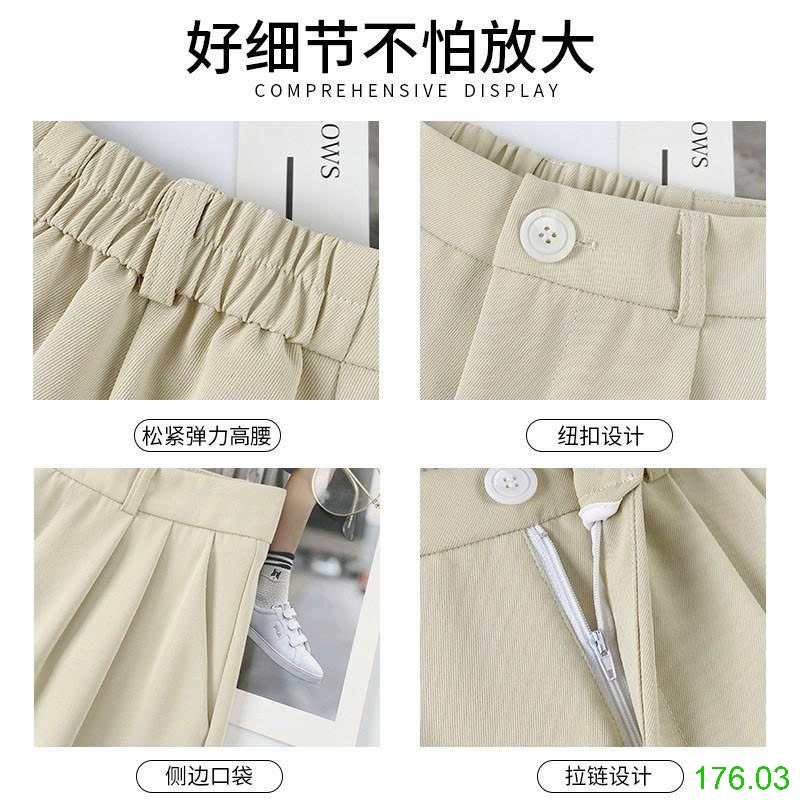 25HA176.03 - QUẦN SHORT CHỮ A CHO NỮ