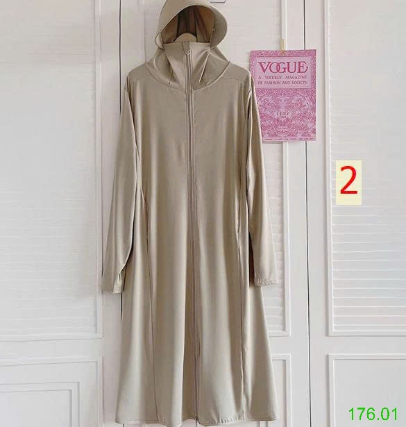 25HA176.01 - ÁO CHỐNG NẮNG DÁNG DÀI UPF50