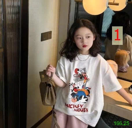 25HA166.25 - SET 2ÁO PHÔNG COTTON BÉ GÁI SIZE ĐẠI