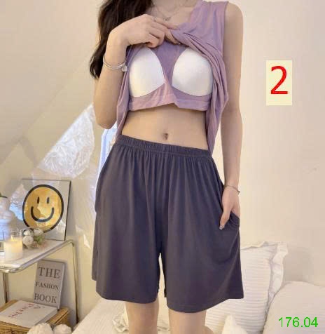 25HA176.04 - BỘ BA LỖ KÈM ĐỆM NGỰC NỮ