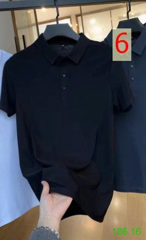 25HA186.16 - ÁO POLO LỤA BĂNG TRƠN MÀU NAM INBLUE