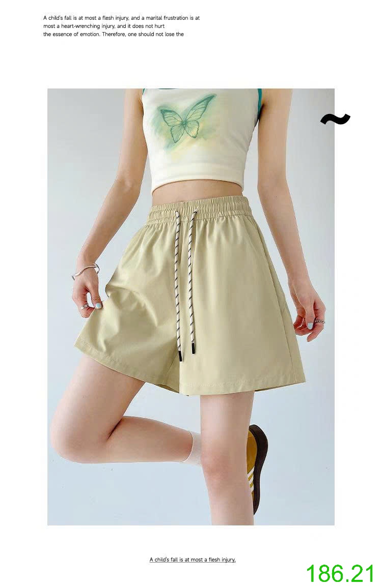 25HA186.21 - QUẦN SHORT THỂ THAO NHANH KHÔ CHO NỮ