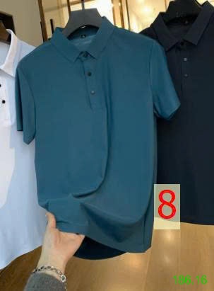 25HA186.16 - ÁO POLO LỤA BĂNG TRƠN MÀU NAM INBLUE