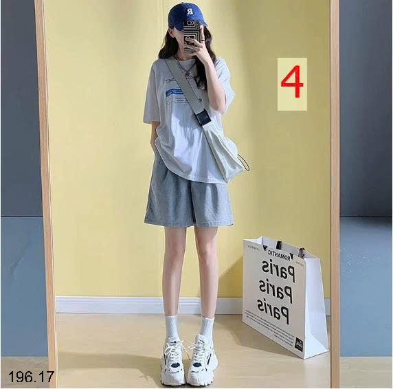 25HA196.17 - QUẦN SHORT DEMIN TENCEL CHO NỮ