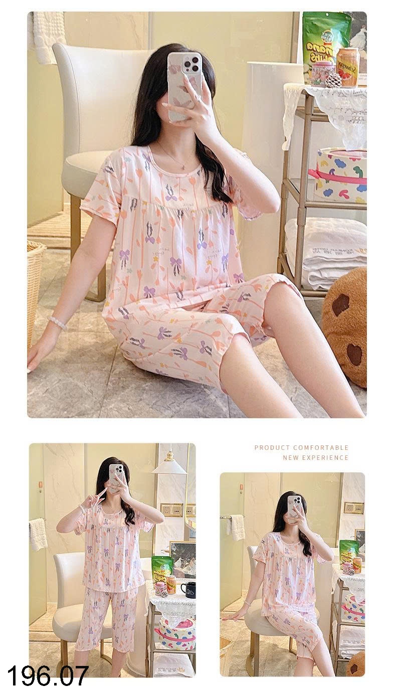 25HA196.07 - BỘ LỬNG LANH LỤA NỮ