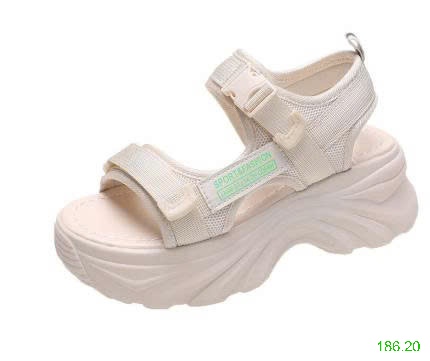 25HA186.20 - SANDAL NỮ THỂ THAO ĐẾ CAO