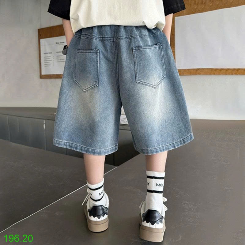 25HA196.20 - QUẦN SHORT JEAN SIZE ĐẠI BÉ TRAI