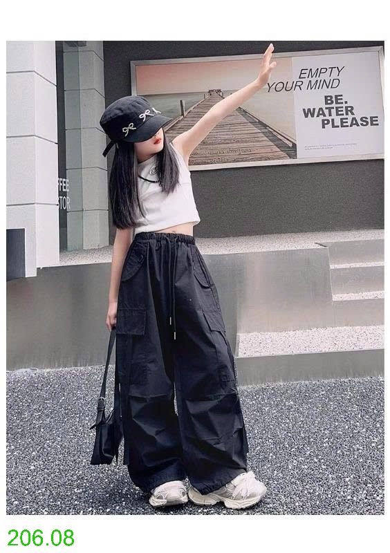 25HA206.08 - QUẦN JOGGER TÚI HỘP SIZE ĐẠI BÉ GÁI