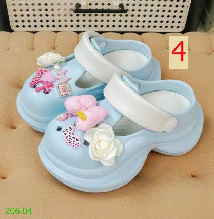 25HA206.04 - SỤC EVA ĐẾ CAO ĐÍNH HOA CHO BÉ