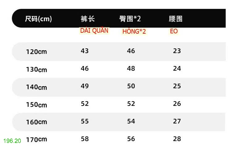 25HA196.20 - QUẦN SHORT JEAN SIZE ĐẠI BÉ TRAI