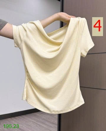 25HA196.23 - ÁO THUN CỔ ĐỔ NỮ