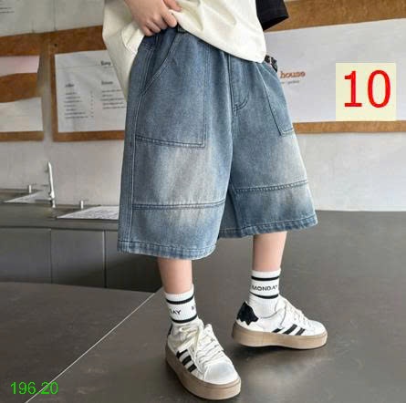 25HA196.20 - QUẦN SHORT JEAN SIZE ĐẠI BÉ TRAI
