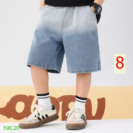 25HA196.20 - QUẦN SHORT JEAN SIZE ĐẠI BÉ TRAI