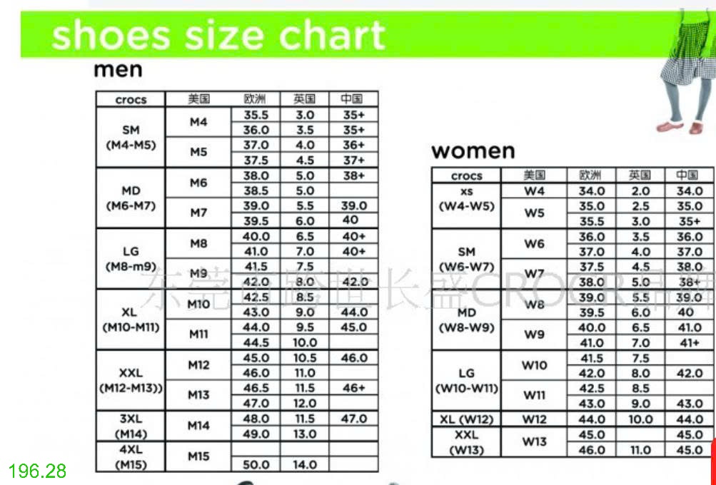 25HA196.28 - SỤC CROCS LITERIDE NAM NỮ