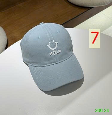 25HA206.24 - MŨ LƯỠI TRAI IN HÌNH MẶT CƯỜI