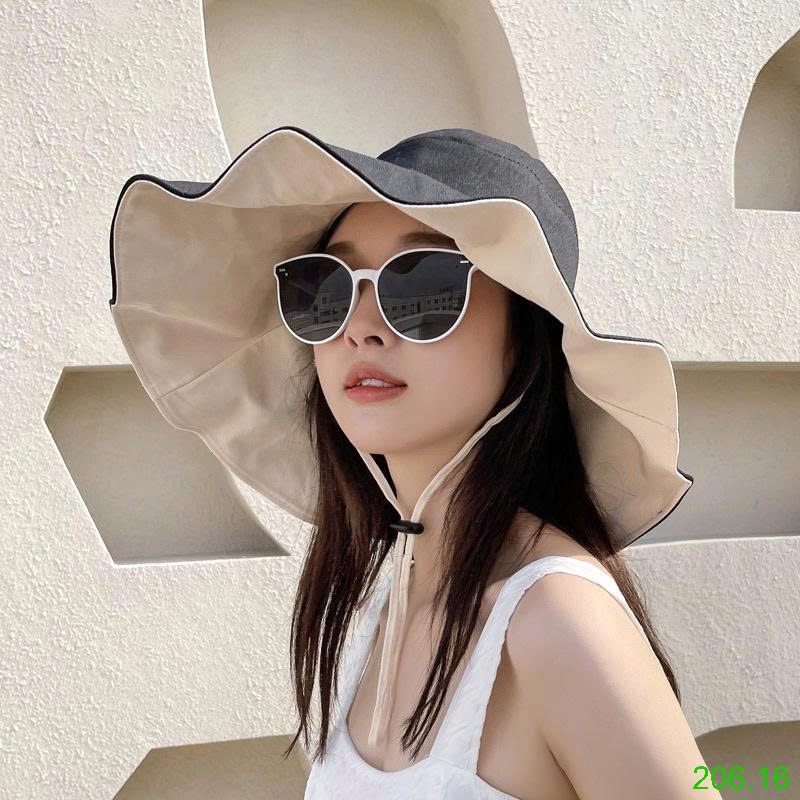25HA206.16 - MŨ CHỐNG NẮNG VÀNH RỘNG NỮ