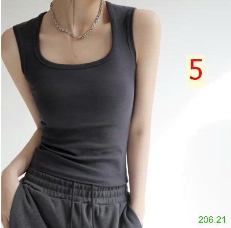 25HA206.21 - ÁO BA LỖ CỔ VUÔNG NỮ