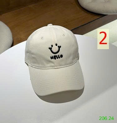 25HA206.24 - MŨ LƯỠI TRAI IN HÌNH MẶT CƯỜI