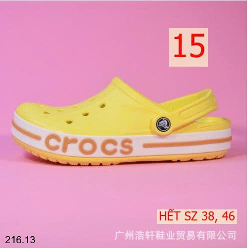 25HA216.13 - SỤC CROCS THOÁNG KHÍ NAM NỮ