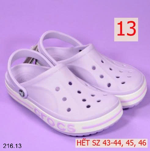 25HA216.13 - SỤC CROCS THOÁNG KHÍ NAM NỮ