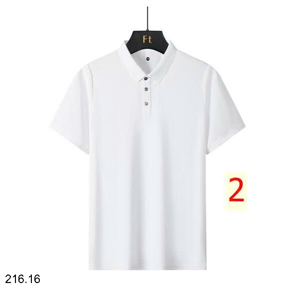 25HA216.16 - ÁO POLO NAM TRƠN MÀU