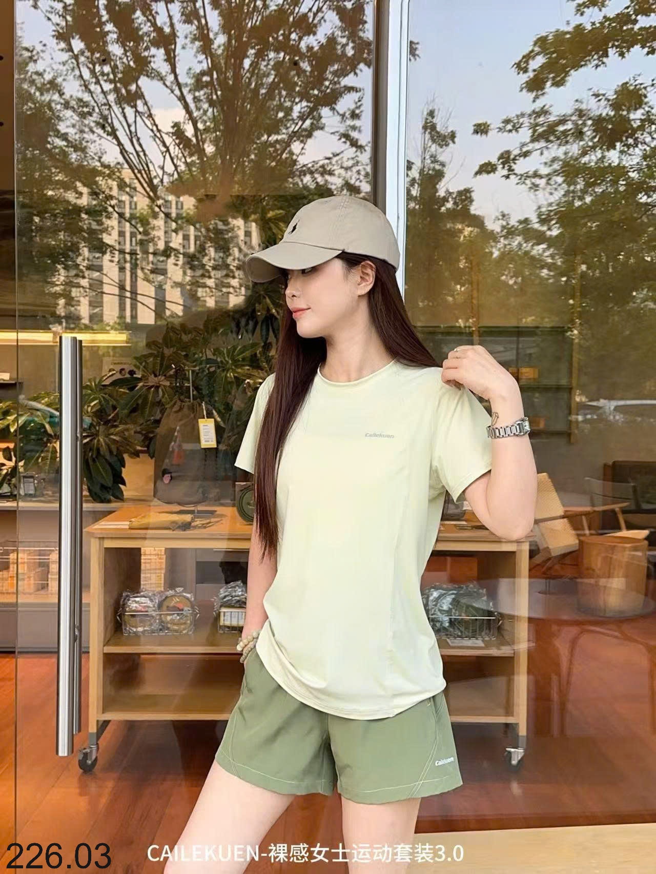 25HA226.03 - BỘ ĐỒ THỂ THAO NỮ CAILEKUEN