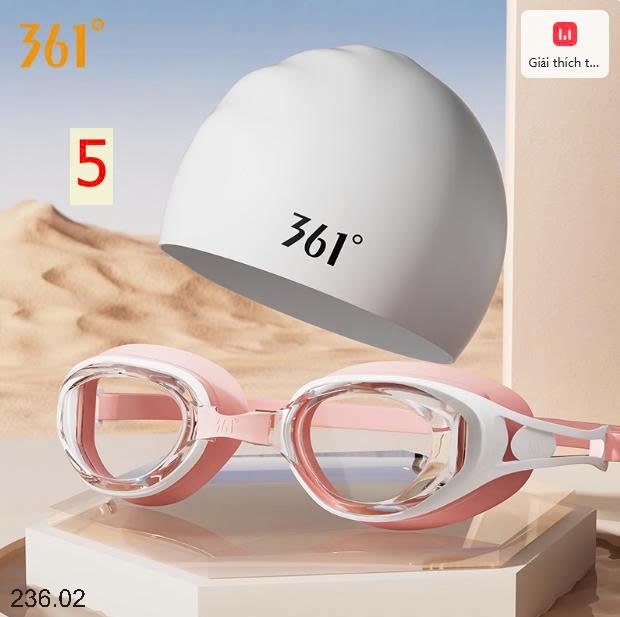 25HA236.02 - SET MŨ KÈM KÍNH BƠI 361