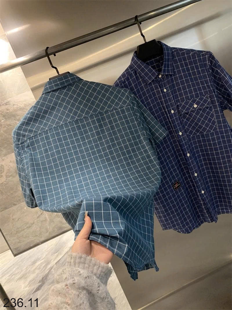 25HA236.11 - ÁO SƠ MI KẺ NAM INBLUE