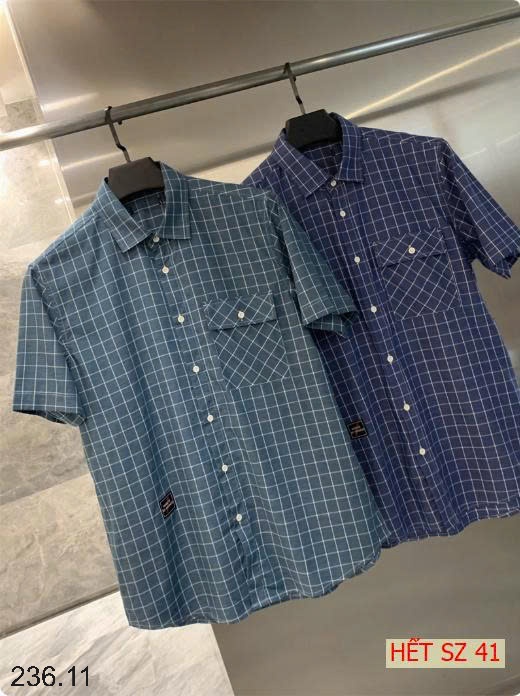 25HA236.11 - ÁO SƠ MI KẺ NAM INBLUE