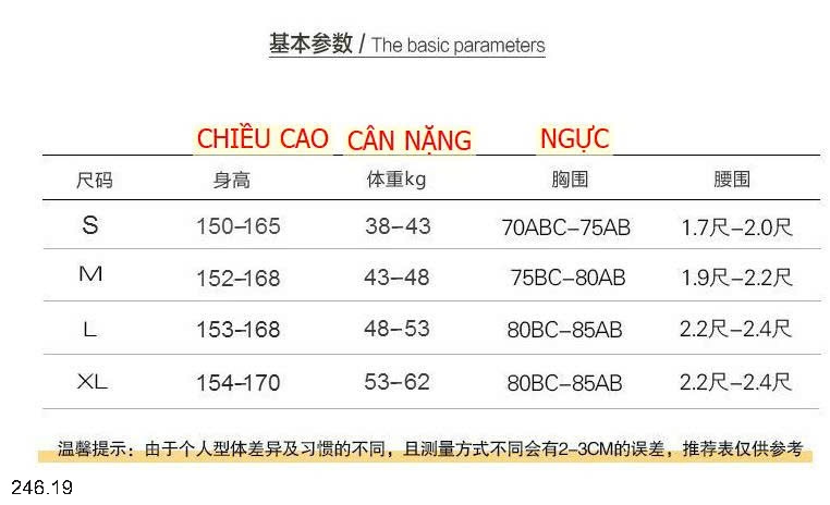 25HA246.19 - VÁY BƠI LIỀN THÂN NỮ