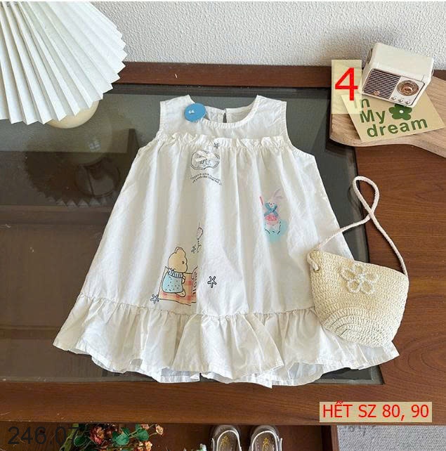 25HA246.07 - VÁY SÁT NÁCH CHO BÉ GÁI