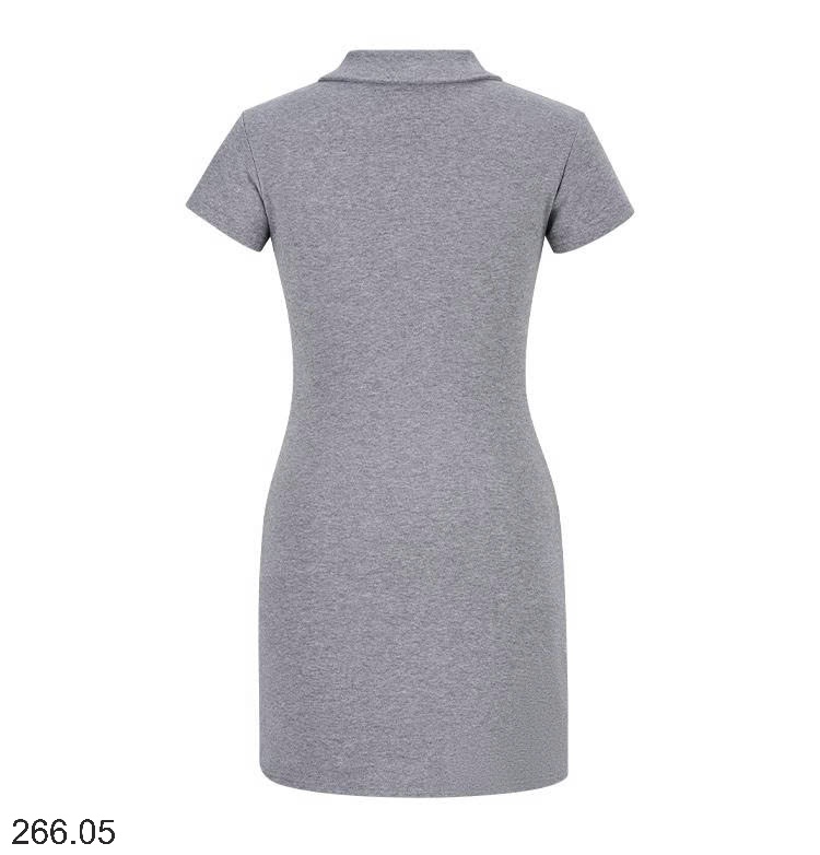 25HA266.05 - VÁY POLO THÊU HÃNG MOSESQUEEN