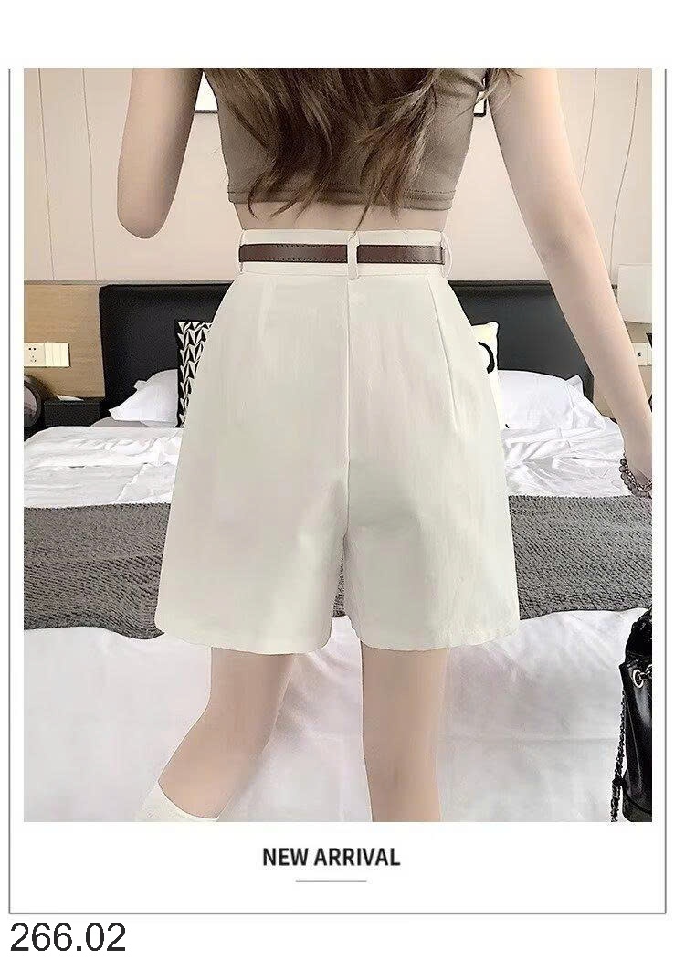25HA266.02 - QUẦN SHORT TENCEL CẠP CAO