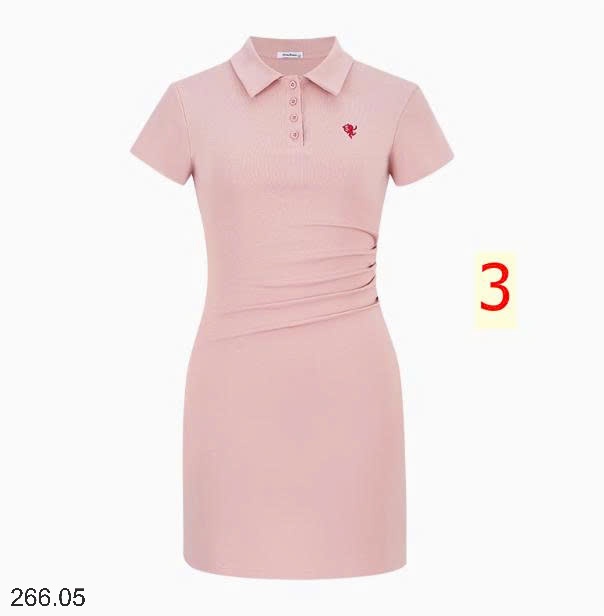 25HA266.05 - VÁY POLO THÊU HÃNG MOSESQUEEN