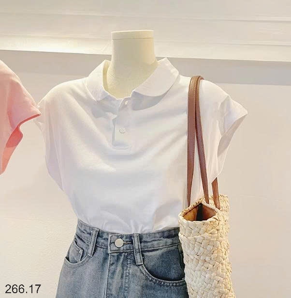 25HA266.17 - ÁO POLO NGẮN TAY CHO NỮ