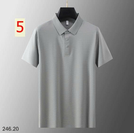 25HA246.20 - POLO NAM LỤA BĂNG QUẢNG CHÂU CAO CẤP